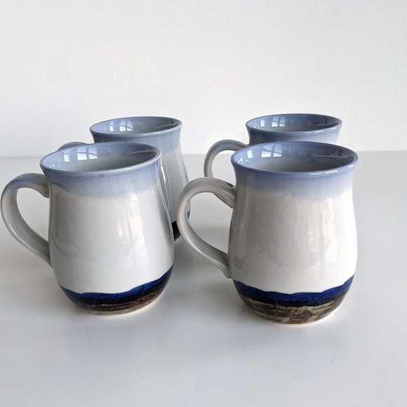 Set of 4 Vintage Otagiri flying ducks mugs - Picture 3 of 9